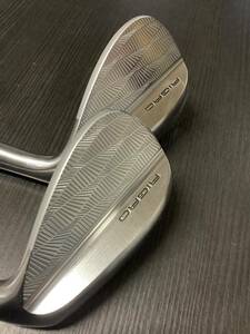 2本セット 激スピン！【中古良品】RIGRO(リグロ) FORGED ウェッジ (52/56) RAUNE ラウネ w100 WEDGE+