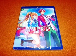 新品BD 【ようこそ実力至上主義の教室へ】第2期　全13話BOX！スリーブなし 北米版ブルーレイ