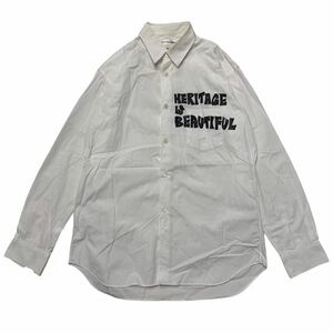 Rare 00s COMME des GARCONS SHIRT long sleeve shirt archive japanese label issey miyake yohji yamamoto raf simons Martin Margiela