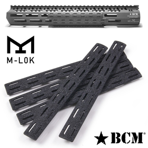 BCM レールパネル M-LOK用 レールカバー 5.5インチ 5枚セット [ ブラック ] 米国製 Bravo Company