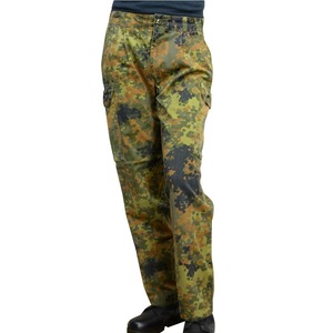 ドイツ軍放出品 コンバットパンツ 戦闘服 フレックターン迷彩 レディース [ ロング/Lサイズ / 可 ] ドイツ連邦軍 女性用