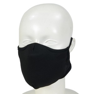 WOSPORT 保護フェイスマスク shootingmask シリコンパット入り MA-147 [ Lサイズ / ブラック ]