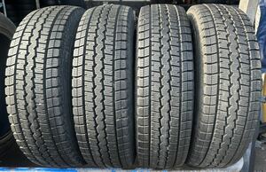 バリ山　深溝　送料無料　195/80R15. 107/105L LT ( ダンロップ ) WINTER MAXX SV01 4本　B.778