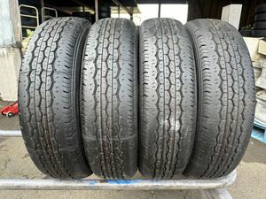 送料無料　195/80R15 107/105L LT（ブリヂストン）RD-613 STEEL 4本　A.90