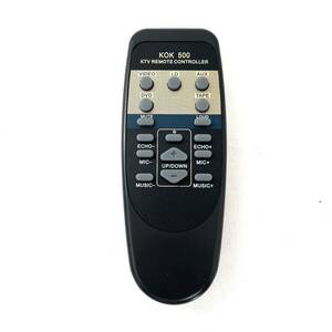 【動作確認済】CLASSIC PRO カラオケアンプ用リモコンKOK500 KTV REMOTE CONTROLLER