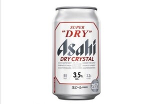 ローソン アサヒ スーパードライ ドライクリスタル 350ml 缶 無料引換券 クーポン