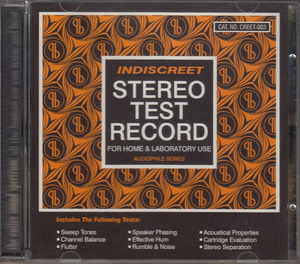 【CD】Indiscreet Stereo Test Record【Merzbow/Null/Final/Lull/Scanner/James Plotkin他/1995年】