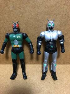  Bandai sofvi at that time mono Kamen Rider BLACK RX & shadow moon 1988 year use impression conspicuous present condition delivery 