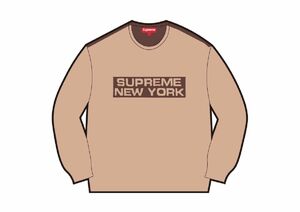 Supreme 2-Tone Sweater Light Brown XL シュプリーム 2 トーン セーター ライト ブラウン