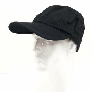 CA4LA カシラ コットン100% ワークキャップ F 黒 ブラック 日本製 キャスケット 帽子 国内正規品 メンズ 紳士