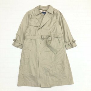 ◆美品 LONDON FOG ロンドンフォグ ライナー付き トレンチコート 46LONG(3XL相当) カーキ 特大 大きいサイズ 4L XXXL ヴィンテージ 古着