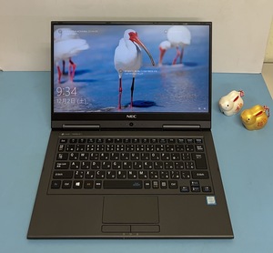  used laptop *Windows10*NEC Core i3-7100U/@2.40GHz/4GB/M.2 128GB/ Touch support /13 -inch and more *
