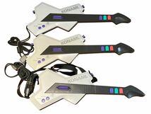 KONAMI コナミ GUITAR FREAKS ギター フリークス PlayStation 専用コントローラー RU018 コントローラー 3本セット まとめ売り_画像1