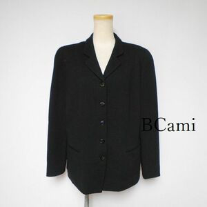 856789 BCami ビスケー 黒 ジャケット 