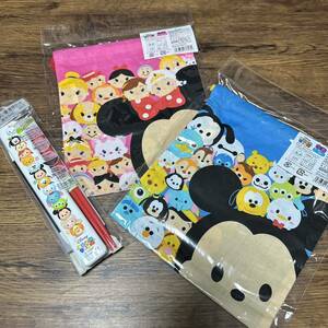  новый товар Disney tsumtsum мешочек *. палочки для еды & кейс уход за детьми .* детский сад * начальная школа . порций комплект девочка мужчина 