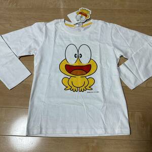 新品ど根性ガエル　ピョン吉長袖TシャツロンT140 男女OK 定番人気　キッズ 長袖 男の子　女の子　子供服