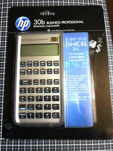 [ unopened * unused ]HP 30b financial calculator Hewlett Packardhyu- let * paker do