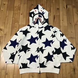 ★NFS限定★ スター シャーク パーカー Sサイズ a bathing ape bape sta shark full zip hoodie エイプ ベイプ アベイシングエイプ z388