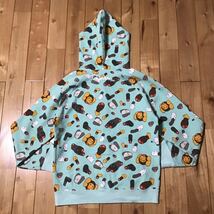 ★激レア★ KAWS MILO companion パーカー レディース TALLサイズ a bathing ape BAPE full zip hoodie カウズ エイプ ベイプ マイロ i65_画像2