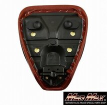 MADMAX バイク用品 HONDA ホンダ スーパーカブ C50/C70/C90 ダイヤキルト カスタムシートASSY ブラウン/STD DX カスタム【送料800円】_画像3