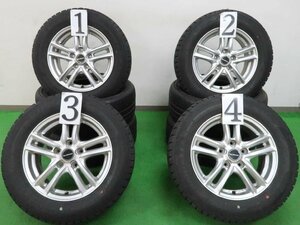 4本 社外 15インチ 6J +52 114.3 スタッドレス グッドイヤー アイスナビ7 2022年 195/65R15 ノア ヴォクシー エスクァイア ステップワゴン