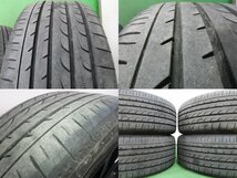 4本 社外 18インチ 7.5J +40 5H 114.3 ラジアル ヨコハマ ブルーアース RV-02 2021年 235/50R18 トヨタ 20 30 アルファード ヴェルファイア_画像10