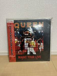 Queen MAGIC TOUR LIVE Laser Disc クイーン マジックツアーライヴ 現状品