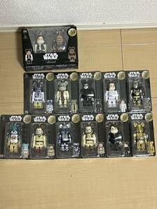 BE@RBRICK STARWARS ベアブリック スターウォーズ Happy くじ ペアボックス ペアブリック 12個セット チュー・バッカ ハン・ソロ