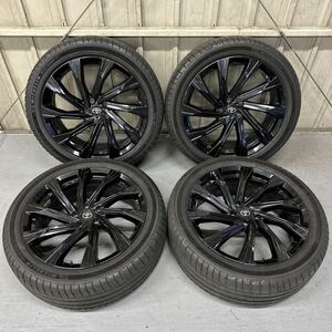 ☆中古品 245/45R20 MICHELIN トヨタ ハリアー純正GR PARTS 20インチ タイヤホイール4本セット☆