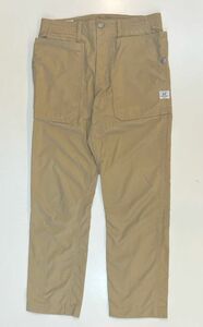 H6750　SASSAFRAS　ササフラス　Fall Leaf Pants　フォールリーフパンツ　ガーデニングパンツ　ワークパンツ　日本製　ベージュ　S