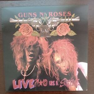 Guns N' Roses Live ?!★@ Like A Suicide guns and roses ガンズ・アンド・ローゼーズ ライブ analog record vinyl レコード アナログ lp 