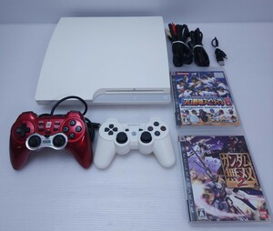  beautiful goods / operation goods body PS3 PlayStation 3 PlayStation 3 PlayStation3 160GB CECH-3000A LW 2 pcs game 2 pcs controller set 