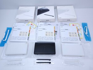 美品 / 動作品 レトロゲーム 任天堂 ニンテンドー DS Lite 本体 箱付 3台 USG-001 ニンテンドウDSライト(52)