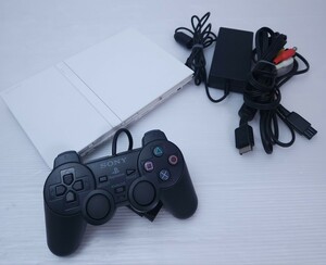 美品 / 動作品 SONY PS2 PlayStation2 プレステ2 SCPH-70000 ソニー プレイステーション２レトロゲーム セット(-06^)