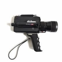 ELMO super 110 フィルムカメラ ケース付き 8mm エルモ 撮影機 昭和レトロ 動画 撮影 映画 光学機器_画像2