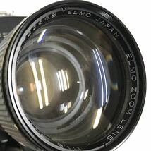 ELMO super 110 フィルムカメラ ケース付き 8mm エルモ 撮影機 昭和レトロ 動画 撮影 映画 光学機器_画像5