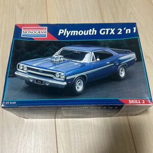 MONOGRAM モノグラム 1/24 プラモデル プリムス plymouth GTX プリマス　roadrunner ロードランナー　未組立　