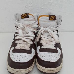 (T12-15) NIKE ナイキ　TERMINATOR HI ターミネーターハイ ターミネーター ハイ　307147-121　スニーカー　シューズ　靴　ホワイト系 白系