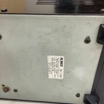 ② ALINCO アルインコ DM-130MV DC POWER SUPPLY 現状品 通電のみ確認_画像9