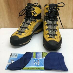 LA SPORTIVA GORE-TEX マウンテンブーツ トレッキングシューズ 43 約27.0cm スポルティバ ミズノ 薄手ノンパイル 靴下 おまけ