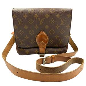 1円スタート■ LOUIS VUITTON ルイヴィトン カルトシエール MM ショルダーバッグ フランス製 M51253