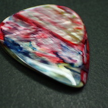 D1ジプシーピック　ジャンゴ　ミルクプロテイン　カゼイン　ガラリス　本鼈甲　べっこう　Guitar Pick Tortoiseshell_画像2