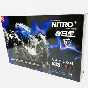 1円 〜 SAPPHIRE NITRO+ Radeon RX 580 8GB GDDR5 DUAL HDMI/DVI-D/DUAL DP OC W/BP (UEFI) 超白金