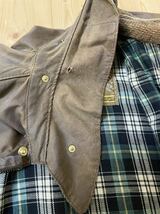 バブアー　ソルウェイジッパー　1クレスト　C42　1975年製　Barbour Solway Zipper　１ワラント_画像10