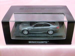 限定BOX★PMA BMW M3 (E92) 2008 マットグレイ★1/43