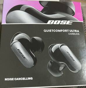 BOSEワイヤレスイヤホンBlack Quiet Comfort Ultra Earbuds新品未開封