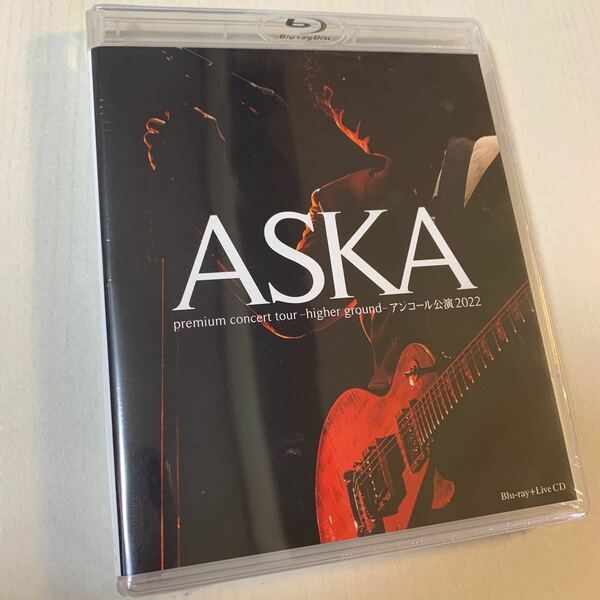 M 匿名配送 Blu-ray+2CD ASKA premium concert tour higher ground アンコール公演2022 4562350464803