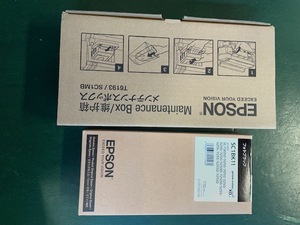 未使用 EPSON エプソン フォトブラック 　SC1BK11 　SC1ＭＢ　のセット　メンテナンスボックス　インクカートリッジ