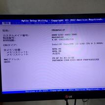 【BIOS確認済】FUJITSU デスクトップPC D551/GX HDD 無し CPU Intel Corei3 3240 3.40GHz メモリ 4GB パソコン_画像5