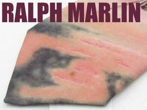 OB 427 【米軍機】ラルフマリン RALPH MARLIN ネクタイ ピンク系 乗り物 柄プリント